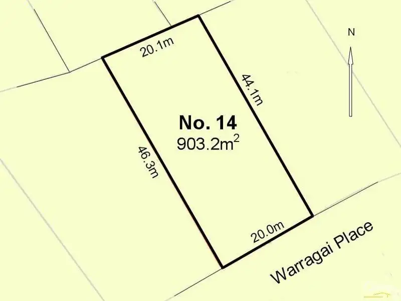 Main view of Homely land listing, 14 Warragai Place, Malua Bay NSW 2536