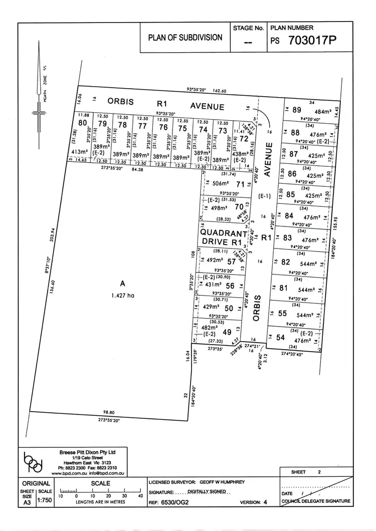Second view of Homely land listing, 31 Orbis Avenue, Plumpton VIC 3335