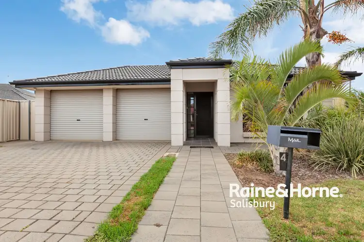 Main view of Homely house listing, 4 Tahlia Court, Parafield Gardens SA 5107