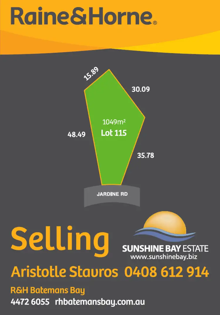 Lot 121 Jardine Road, Sunshine Bay NSW 2536