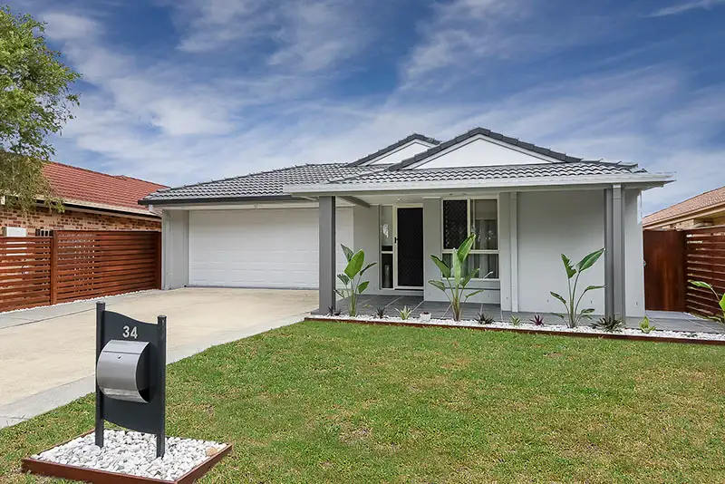 Main view of Homely house listing, 34 MEADOWBROOK DRIVE, Meadowbrook QLD 4131