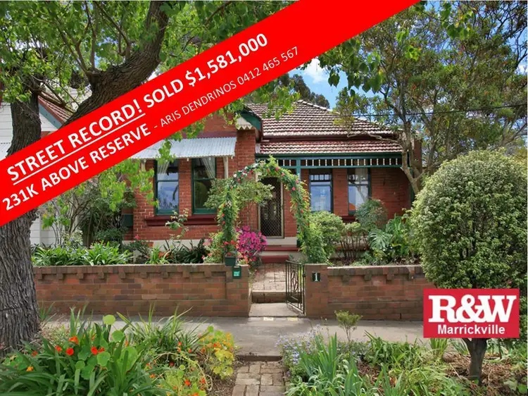 1 Hampden Street, Hurlstone Park NSW 2193