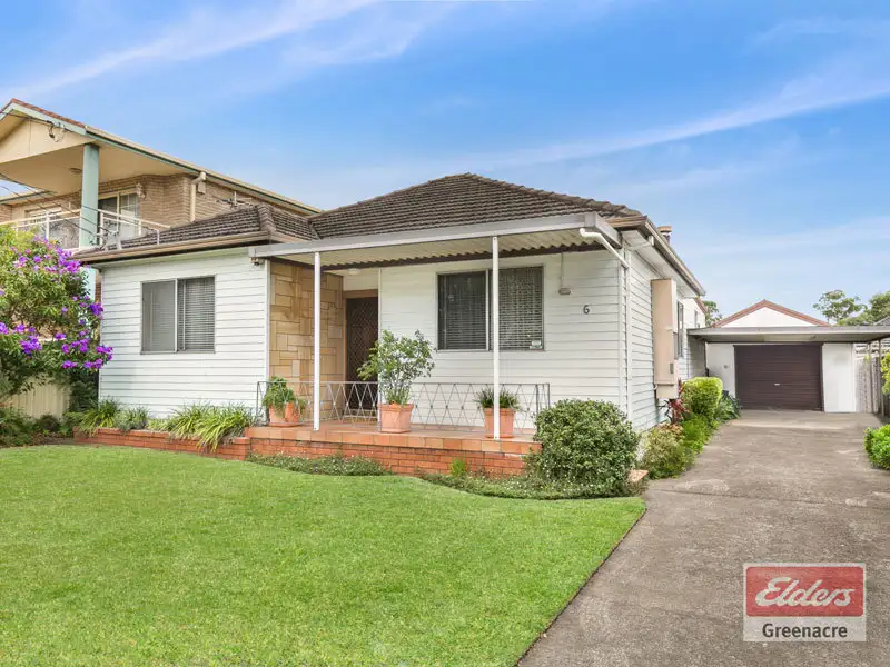 Main view of Homely house listing, 6 Hillcrest Avenue, Greenacre NSW 2190