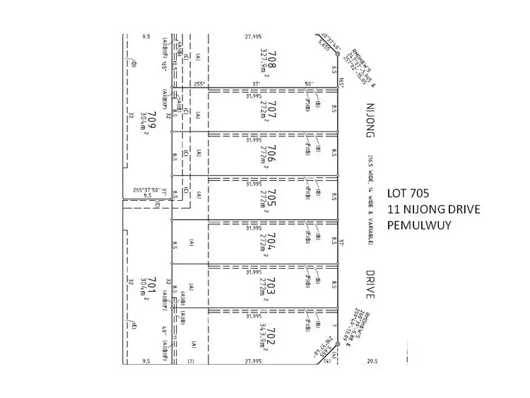 Third view of Homely land listing, Lot 705/11 Nijong Drive, Pemulwuy NSW 2145