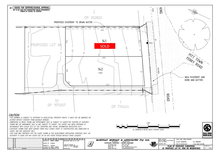 Second view of Homely land listing, Proposed Lot 142 121 King Road, Wilberforce NSW 2756