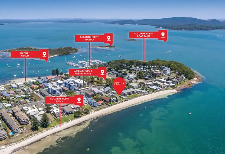 Second view of Homely house listing, 1/11 Soldiers Point Road, Soldiers Point NSW 2317