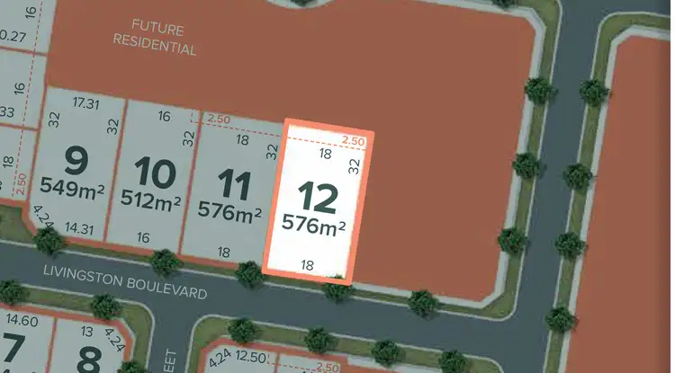 Main view of Homely land listing, Lot 12 / 32 Four Mile Road, Benalla VIC 3672
