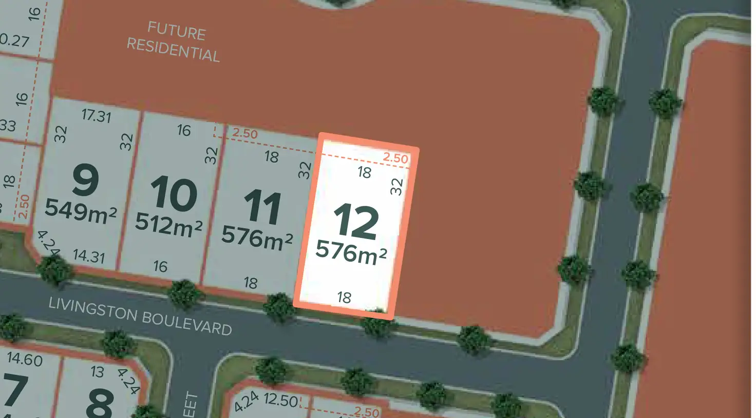 Main view of Homely land listing, Lot 12 / 32 Four Mile Road, Benalla VIC 3672