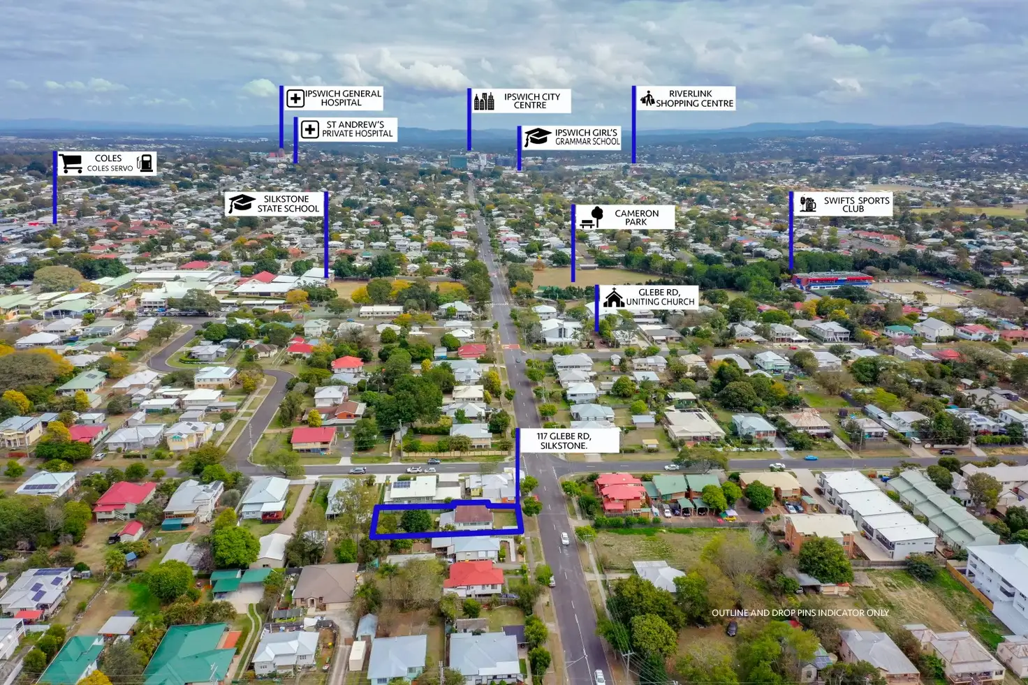 Main view of Homely house listing, 117 Glebe Road, Silkstone QLD 4304