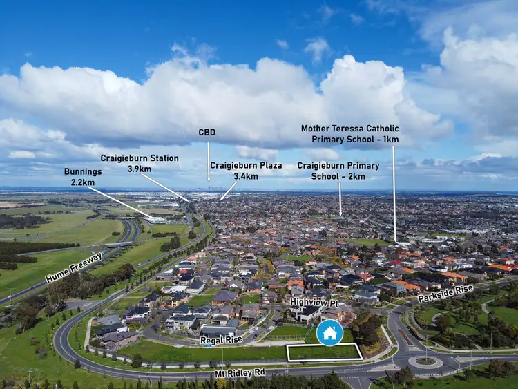 Second view of Homely land listing, 16 Regal Rise, Craigieburn VIC 3064