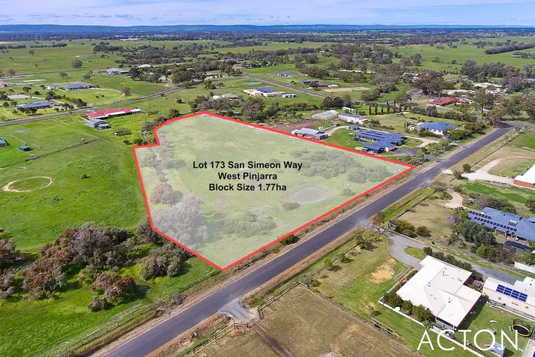 Main view of Homely land listing, 173 San Simeon Way, West Pinjarra WA 6208