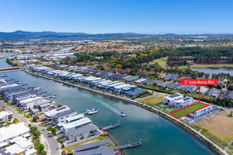 Second view of Homely land listing, 31 Santa Monica Boulevard, Hope Island QLD 4212