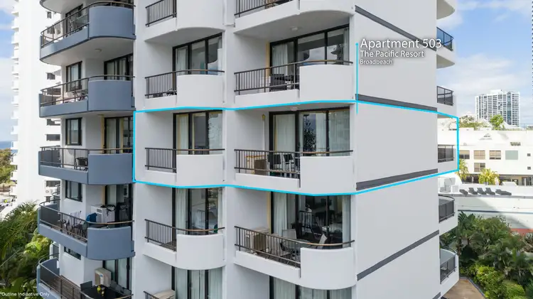 Second view of Homely apartment listing, 503/8 Albert Avenue, Broadbeach QLD 4218