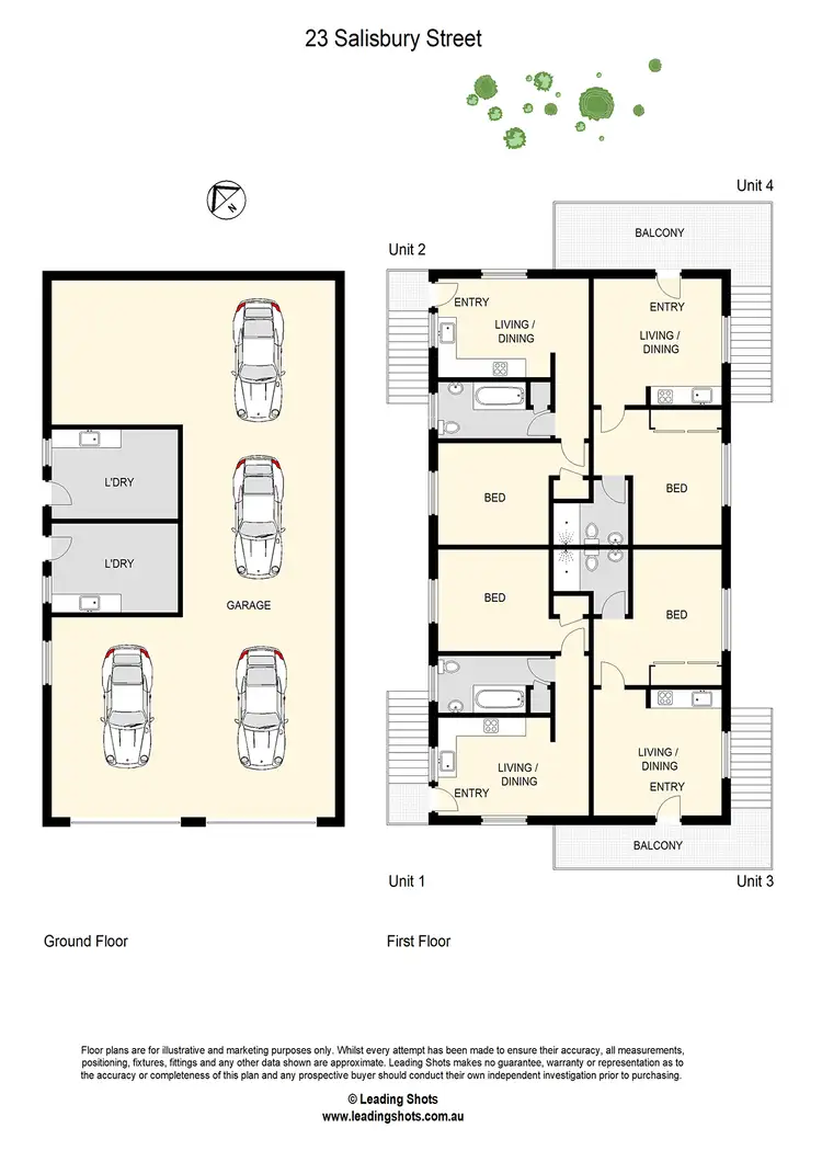 Second view of Homely block of units listing, 23 Salisbury Street, Indooroopilly QLD 4068