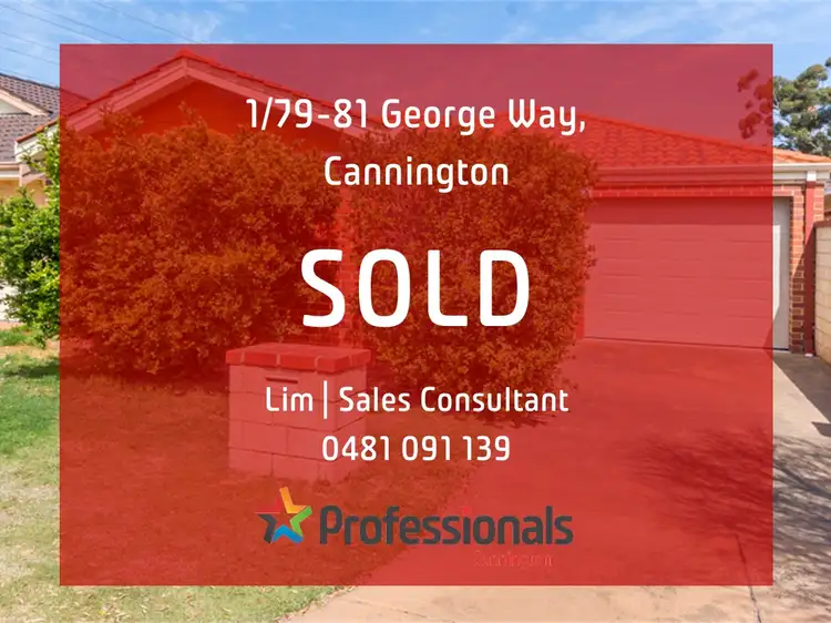 Main view of Homely villa listing, 1/79-81 George Way, Cannington WA 6107