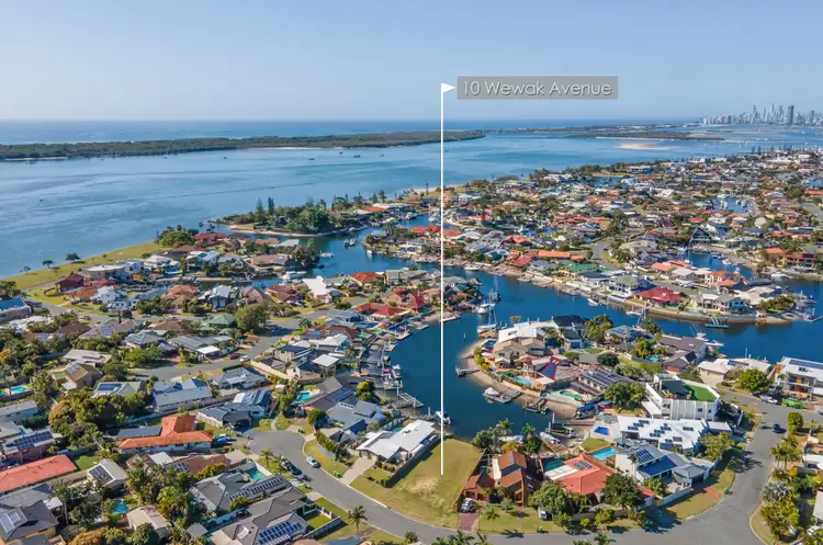 Second view of Homely land listing, 10 Wewak Avenue, Runaway Bay QLD 4216