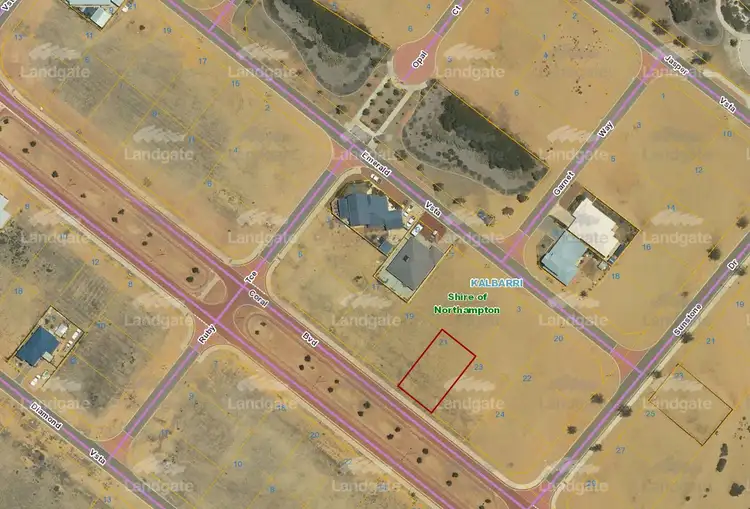 Second view of Homely land listing, 21 Coral Boulevard, Kalbarri WA 6536