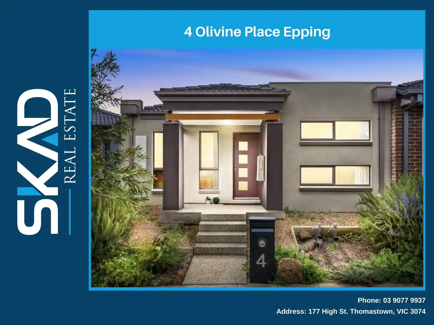 Main view of Homely house listing, 4 Olivine Place, Epping VIC 3076