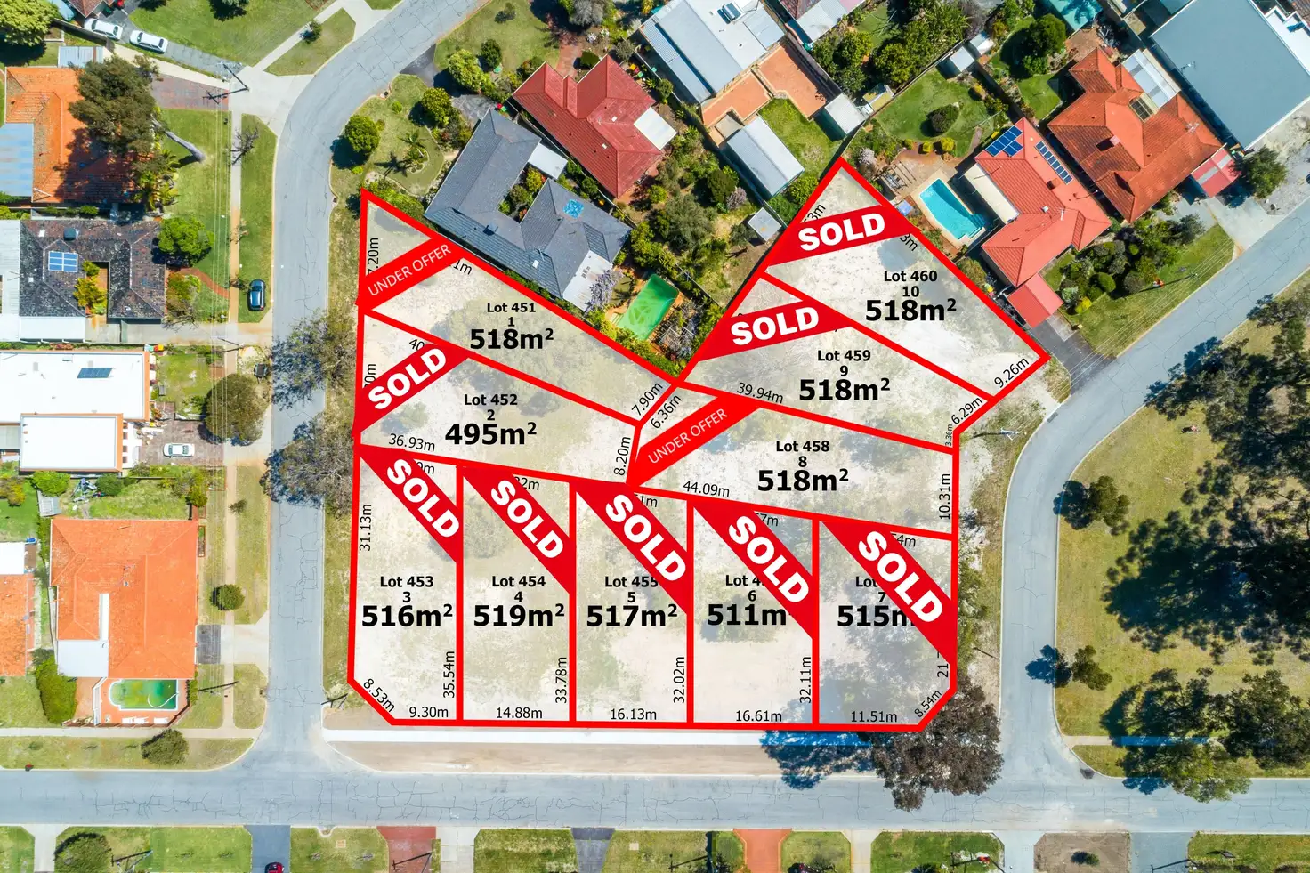 Main view of Homely land listing, LOT Prop, 452 Jervois Street, Seabrook Street & Wrigley Street, Dianella WA 6059
