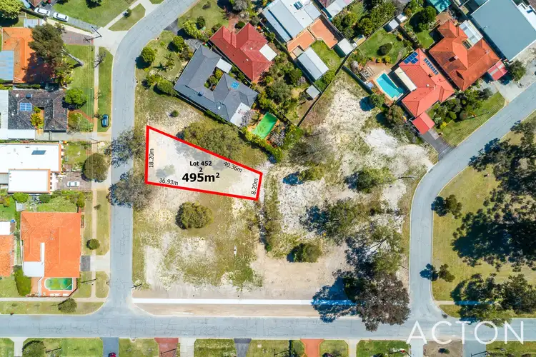 Second view of Homely land listing, LOT Prop, 452 Jervois Street, Seabrook Street & Wrigley Street, Dianella WA 6059