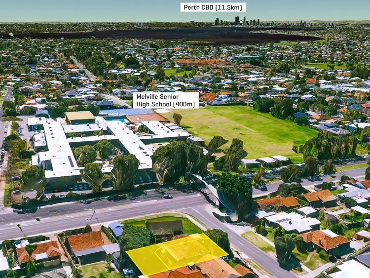 Second view of Homely land listing, Proposed Lot 2, 4 Winnacott Street, Willagee WA 6156