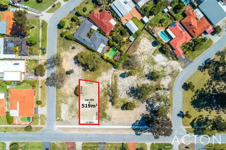 Second view of Homely land listing, LOT Prop, 454 Jervois Street, Seabrook Street & Wrigley Street, Dianella WA 6059