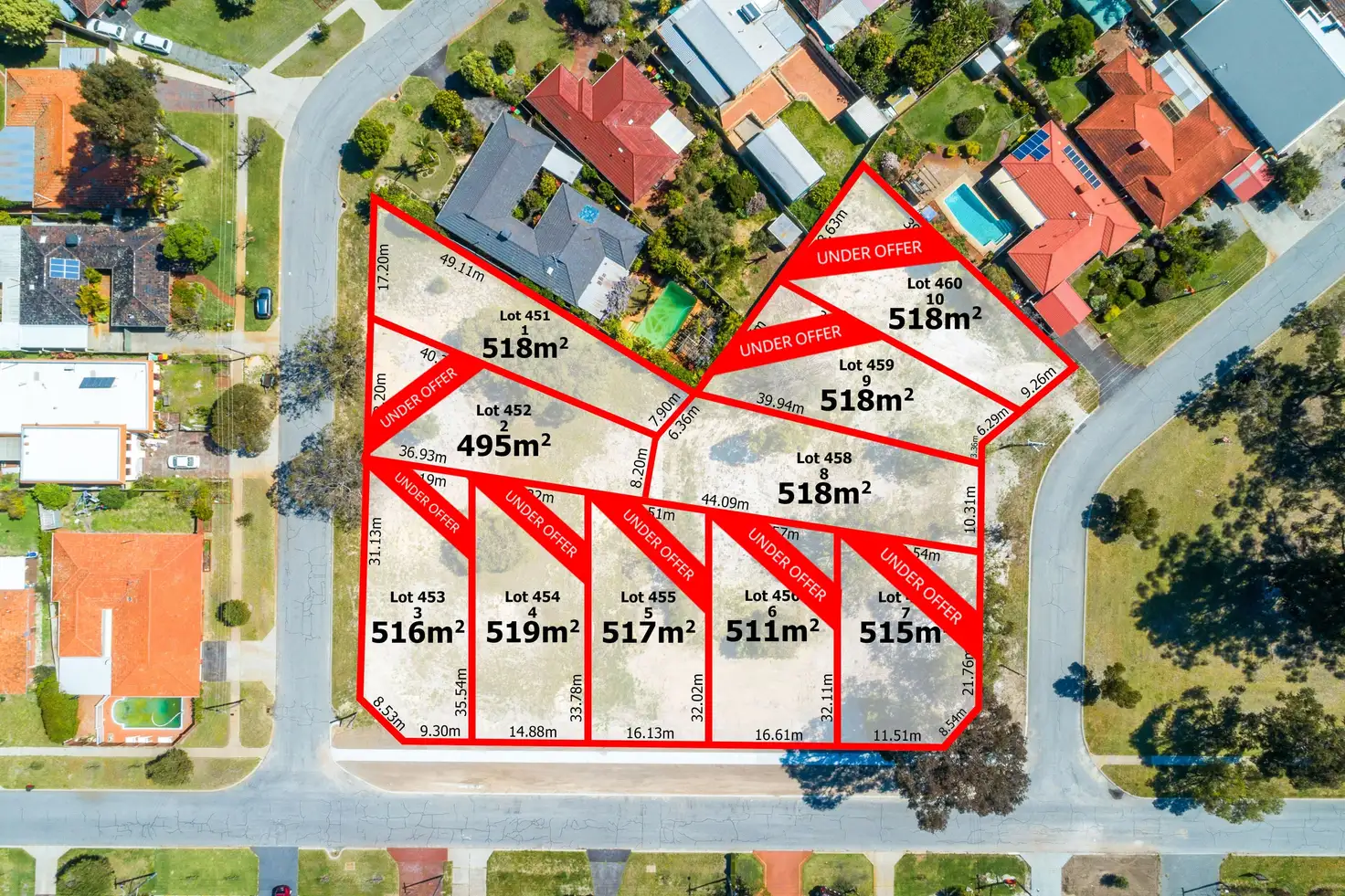 Main view of Homely land listing, LOT Prop, 456 Jervois Street, Seabrook Street & Wrigley Street, Dianella WA 6059