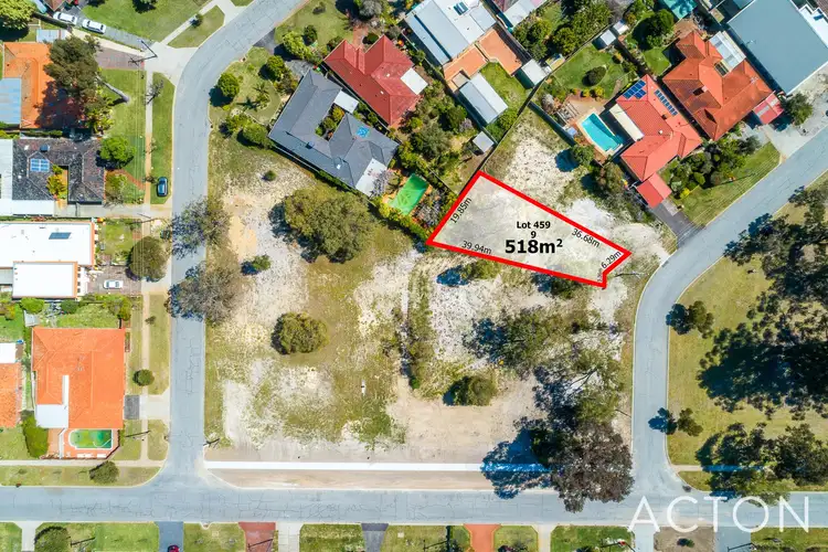 Second view of Homely land listing, LOT Prop, 459 Jervois Street, Seabrook Street & Wrigley Street, Dianella WA 6059