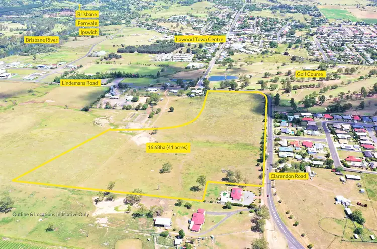 Main view of Homely land listing, Lot 104 Clarendon Road, Lowood QLD 4311