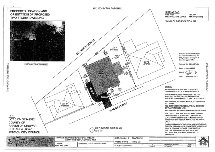 Third view of Homely land listing, 22 Martin Street, Woodend QLD 4305