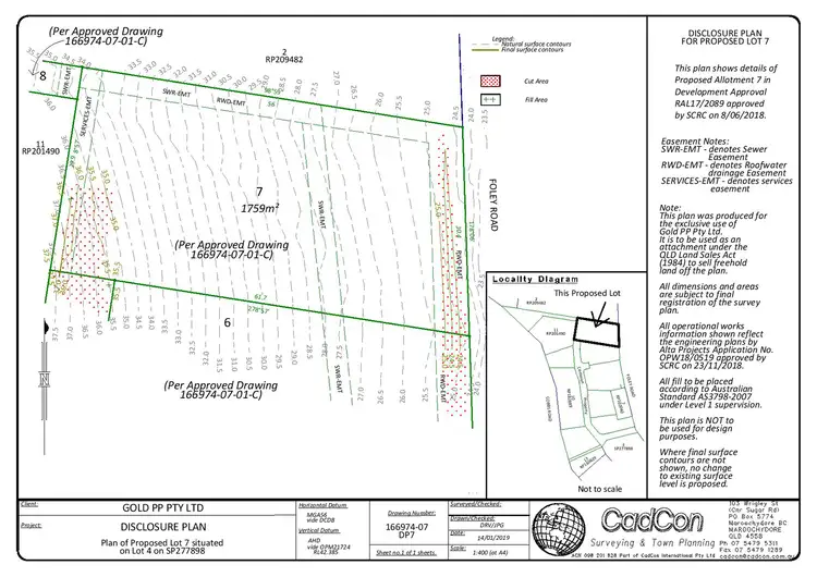Third view of Homely land listing, Lot 7 35 Cobbs Road - Eastview On Cobbs, Woombye QLD 4559