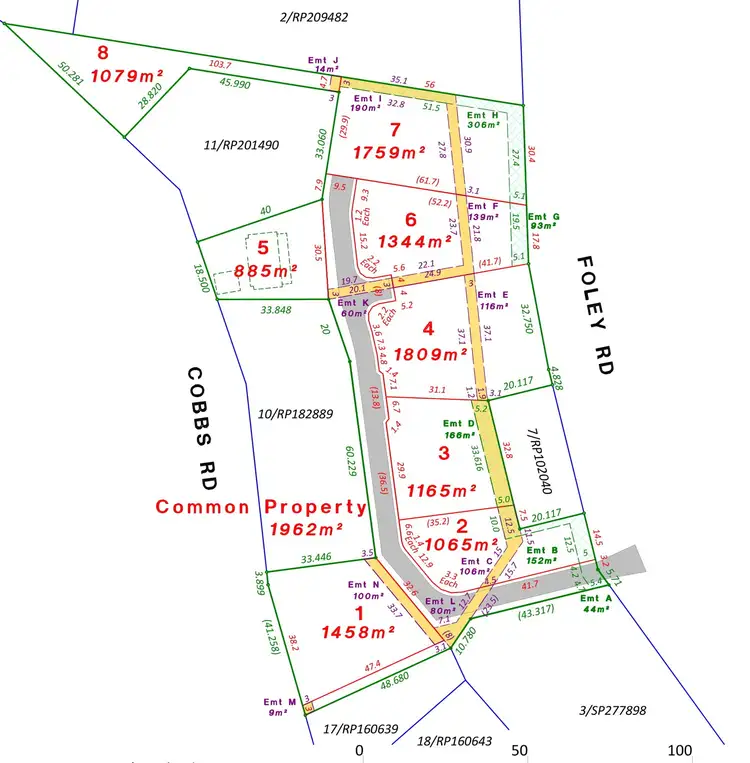 Fifth view of Homely land listing, Lot 7 35 Cobbs Road - Eastview On Cobbs, Woombye QLD 4559