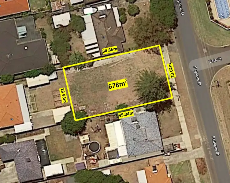Main view of Homely land listing, 27 Pegasus Street, Rockingham WA 6168
