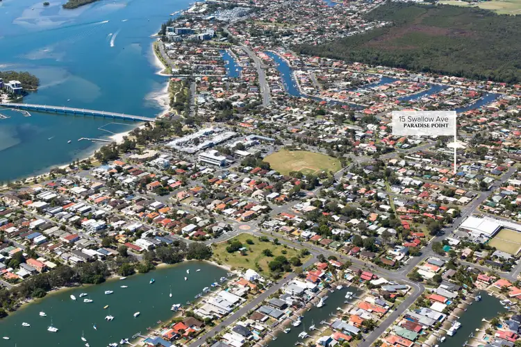 Second view of Homely house listing, 15 Swallow Avenue, Paradise Point QLD 4216