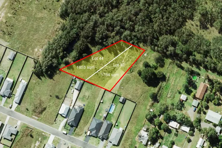 Main view of Homely land listing, 42 & 44 Harper Street, Greta NSW 2334