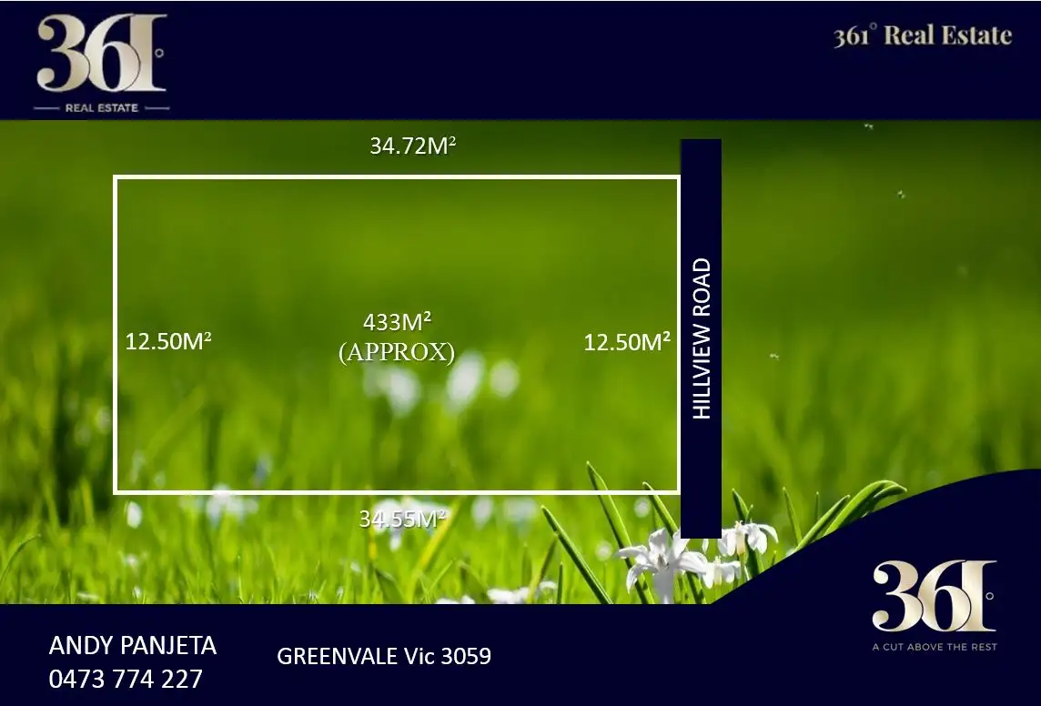 Main view of Homely land listing, LOT 4 HILLVIEW ROAD, Greenvale VIC 3059
