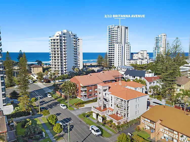 Main view of Homely apartment listing, 2/12-14 Britannia Avenue, Broadbeach QLD 4218