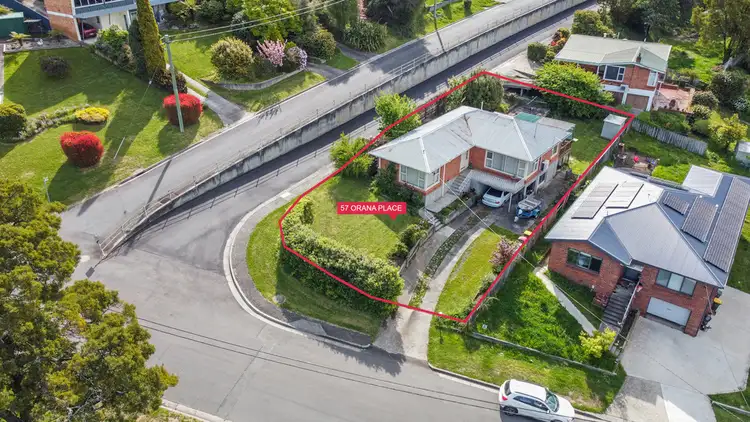 Second view of Homely house listing, 57 Orana Place, Riverside TAS 7250