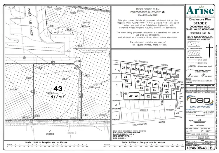 Main view of Homely land listing, Lot 43 Pineapple Place, Glass House Mountains QLD 4518