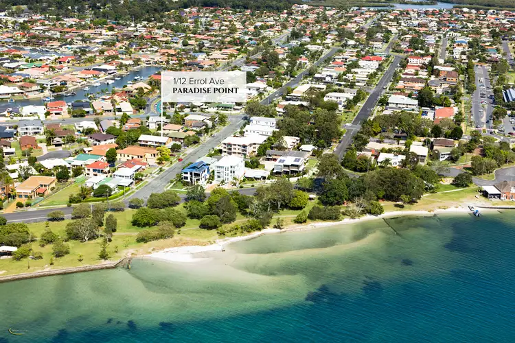 Main view of Homely townhouse listing, 1/12 Errol Avenue, Paradise Point QLD 4216