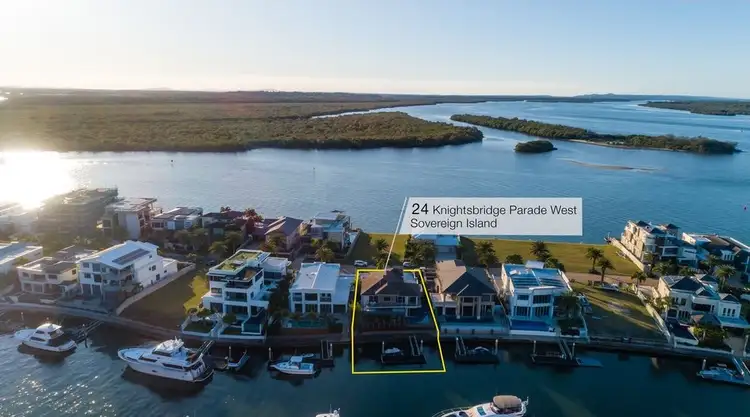 Second view of Homely house listing, 24 Knightsbridge Parade West, Sovereign Islands QLD 4216