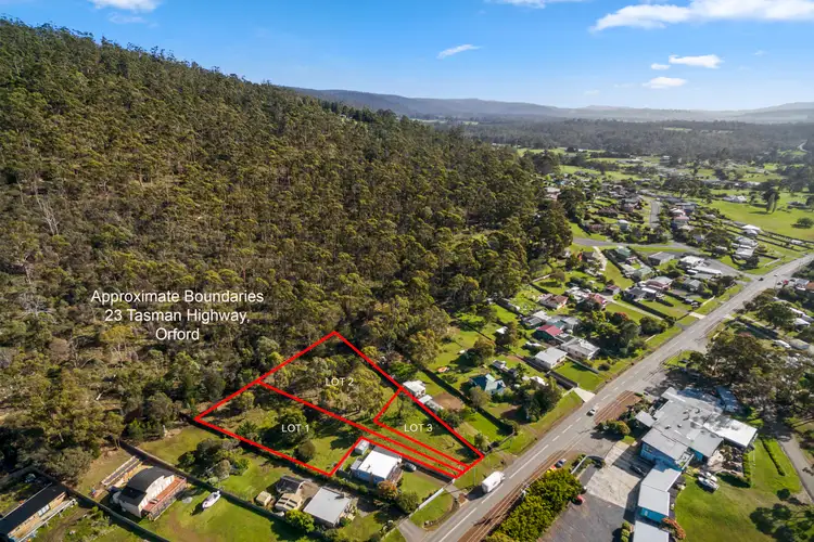 Third view of Homely land listing, 23 Tasman Highway, Orford TAS 7190