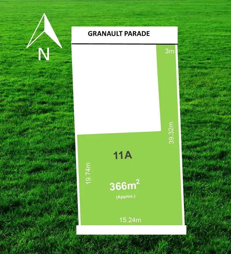 Main view of Homely land listing, 11A Granault Parade, Corio VIC 3214