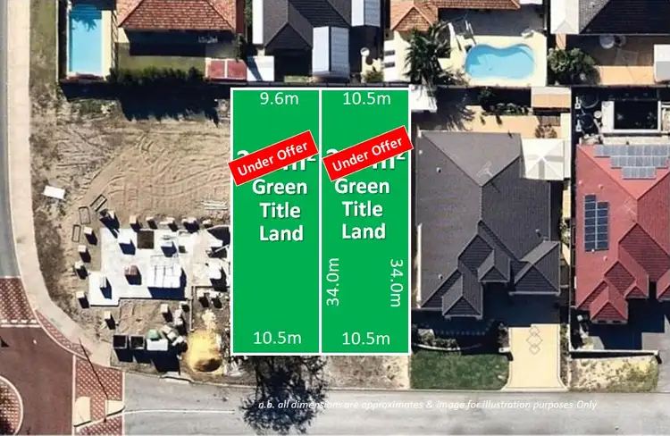 Main view of Homely land listing, 34 King David Boulevard, Madeley WA 6065