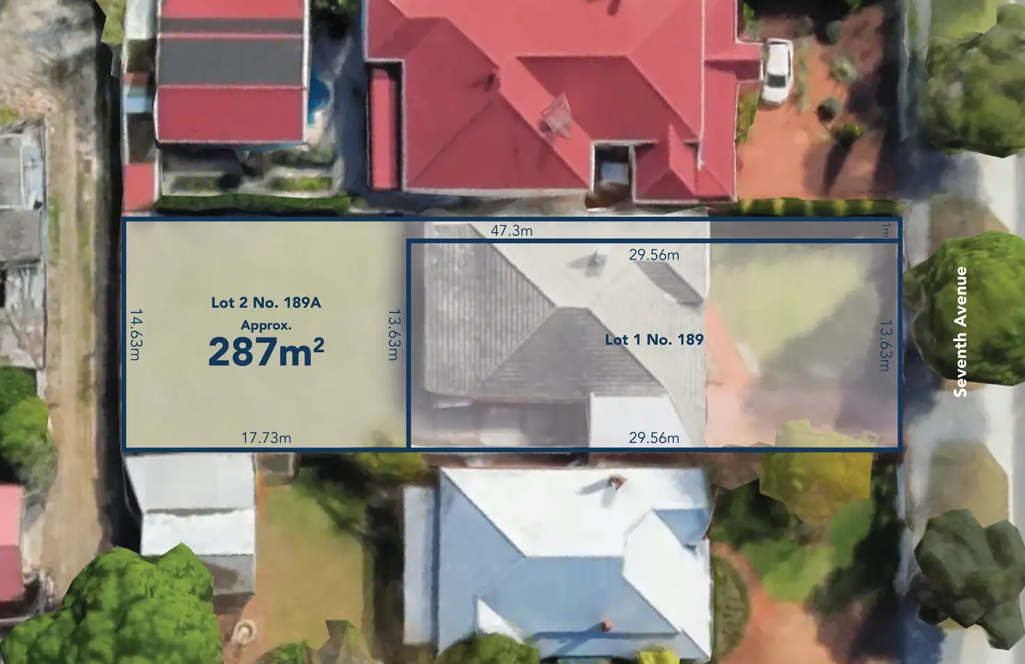 Main view of Homely land listing, 189a Seventh Avenue, Inglewood WA 6052