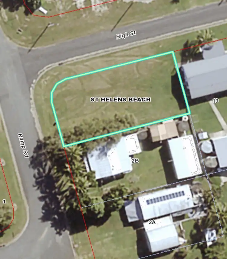 Main view of Homely land listing, 15 High Street, St Helens Beach QLD 4798