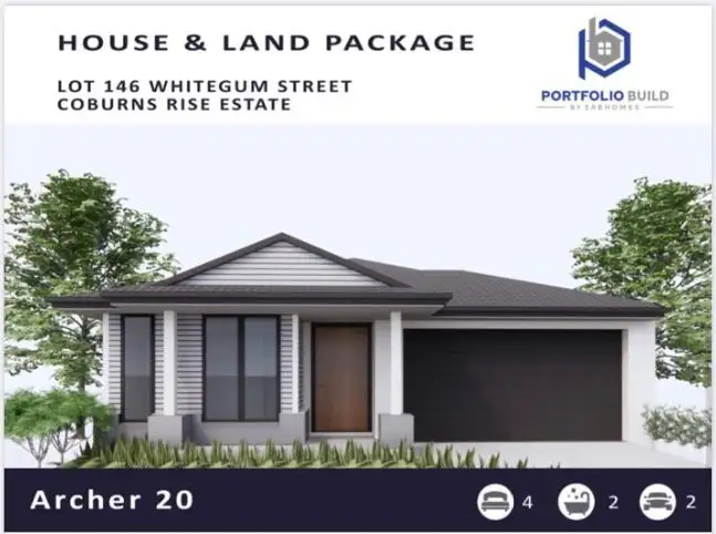 Main view of Homely house listing, Lot 146 Whitegum Street, Melton South VIC 3338