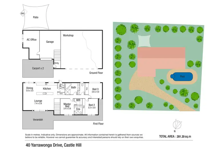 Seventh view of Homely house listing, 40 Yarrawonga Drive, Castle Hill QLD 4810