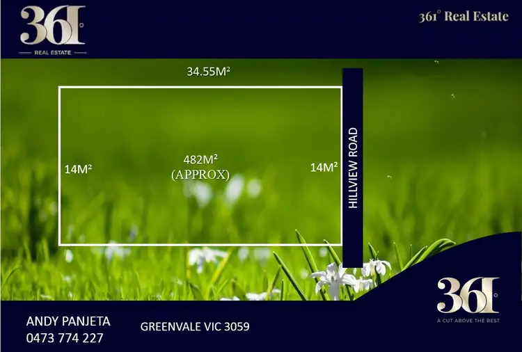 Main view of Homely land listing, LOT 3 HILLVIEW ROAD, Greenvale VIC 3059