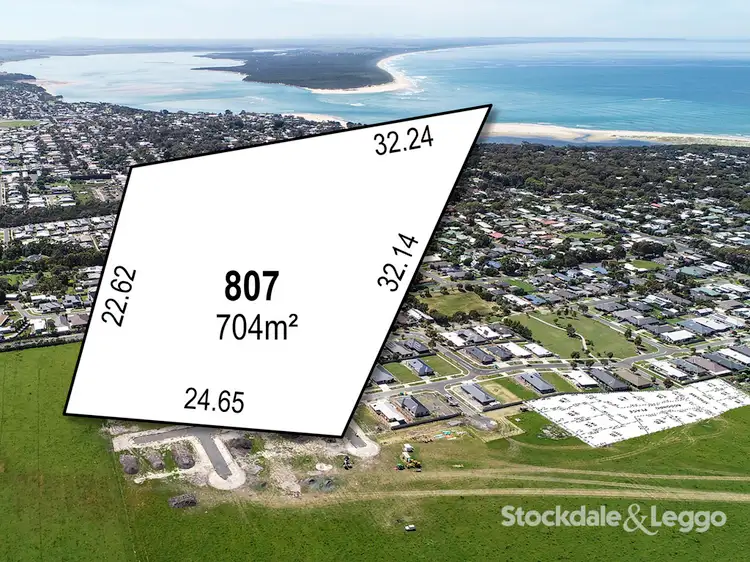 Main view of Homely land listing, Lot 807 Rodondo Place, Inverloch VIC 3996